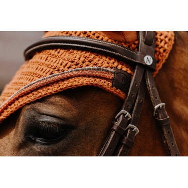 Vliegennetje Equithème Hexalight Roest Bruin Vliegennetje Equithème Hexalight Roest Bruin