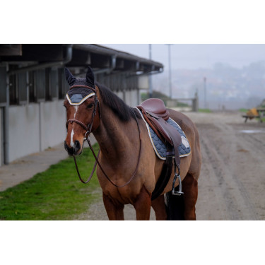 Vliegenmuts Equithème Denim Grijs Vliegenmuts Equithème Denim Grijs