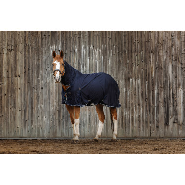 Shirt Equithème Micro mesh combo Marineblauw