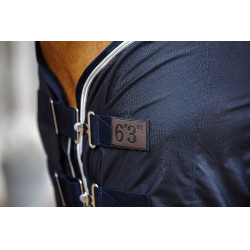 Shirt Equithème Micro mesh combo Marineblauw