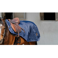 Zadeldeken Equithème Classic 1200D Marineblauw