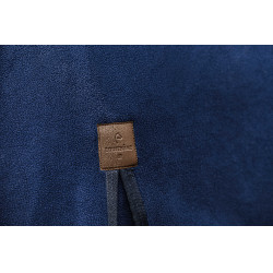 Fleecedeken Equithème Vague Marineblauw