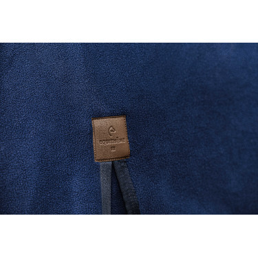 Fleecedeken Equithème Vague Marineblauw