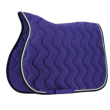 Zadeldek Equithème Polyfun Violet / marineblauw