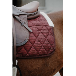 Zadeldek Equithème Pro air Bordeaux