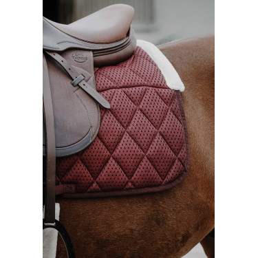 Zadeldek Equithème Pro air Bordeaux