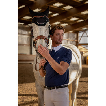 Polo Equithème Wellington Marineblauw