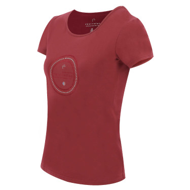 T-shirt Equithème Anna Kers Rood