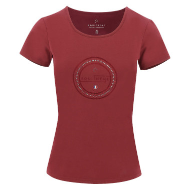 T-shirt Equithème Anna Kers Rood