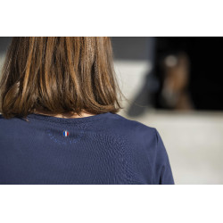 T-shirt Equithème Anna Marineblauw
