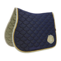 Zadeldek Equithème Denim Marineblauw Zadeldek Equithème Denim Marineblauw