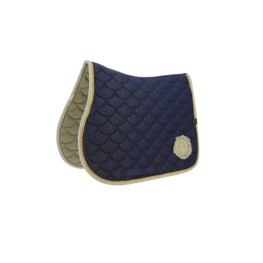 Zadeldek Equithème Denim Marineblauw Zadeldek Equithème Denim Marineblauw