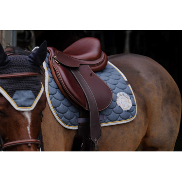 Zadeldek Equithème Denim Grijs