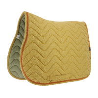 Zadeldek Equithème Chevron Mosterdkleurig Geel