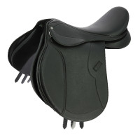 Unisex zadel Norton Club Rexine Evol Zwart