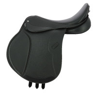 Unisex zadel Norton Club Rexine Evol Zwart