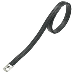 Synthetische Norton stijgbeugelriemen gevoerd Zwart Synthetische Norton stijgbeugelriemen gevoerd Zwart