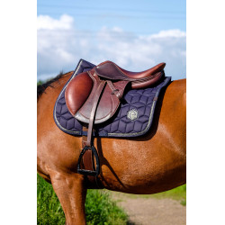 Zadeldek Equithème Softhex Marine Marineblauw Zadeldek Equithème Softhex Marine Marineblauw