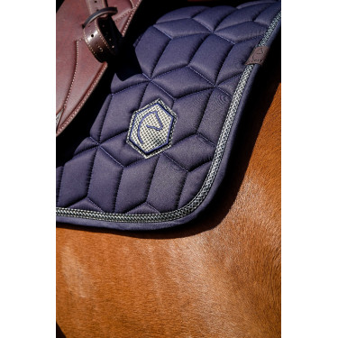 Zadeldek Equithème Softhex Marine Marineblauw Zadeldek Equithème Softhex Marine Marineblauw