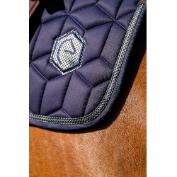 Zadeldek Equithème Softhex Marine Marineblauw Zadeldek Equithème Softhex Marine Marineblauw