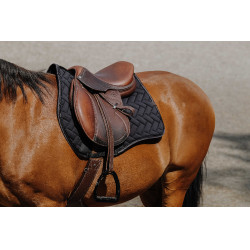 Zadeldek Equithème Impulsion Zwart