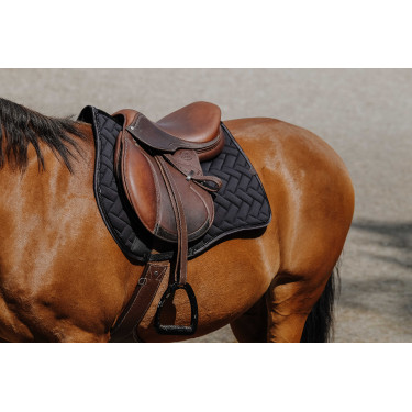 Zadeldek Equithème Impulsion Zwart