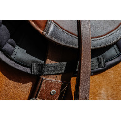 Zadeldek Equithème Impulsion Zwart