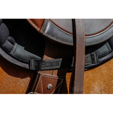Zadeldek Equithème Impulsion Zwart
