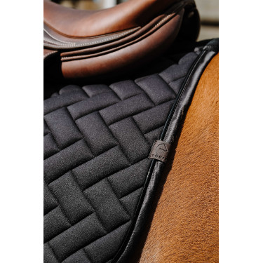 Zadeldek Equithème Impulsion Zwart