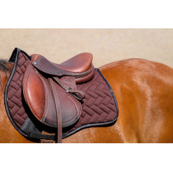 Zadeldek Equithème Impulsion Bruin