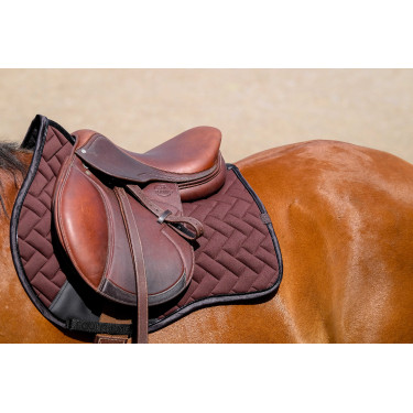 Zadeldek Equithème Impulsion Bruin