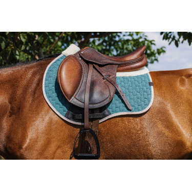 Zadeldoek Equithème Dinard Groen Zadeldoek Equithème Dinard Groen