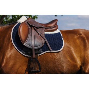 Zadeldoek Equithème Dinard Marine Marineblauw