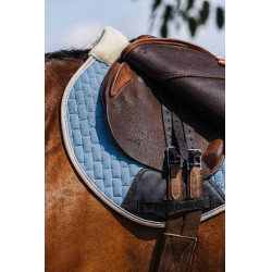 Zadeldoek Equithème Dinard Lichtblauw Zadeldoek Equithème Dinard Lichtblauw