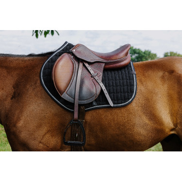 Zadelpad Equithème Eclat Zwart