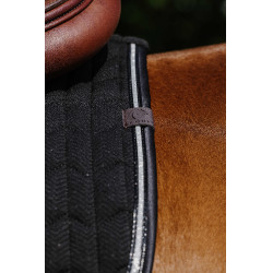 Zadelpad Equithème Eclat Zwart