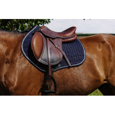 Zadelpad Equithème Eclat Marine Marineblauw