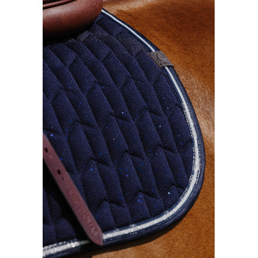 Zadelpad Equithème Eclat Marine Marineblauw