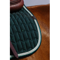 Zadelpad Equithème Eclat Bordeaux