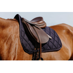 Zadeldoek Riding World School Marine Marineblauw