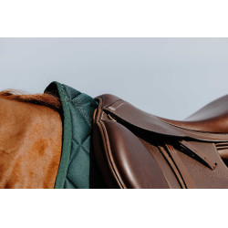 Zadeldoek Riding World School Donkergroen