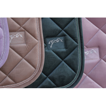 Zadeldek Pénélope New Strass Donkergroen