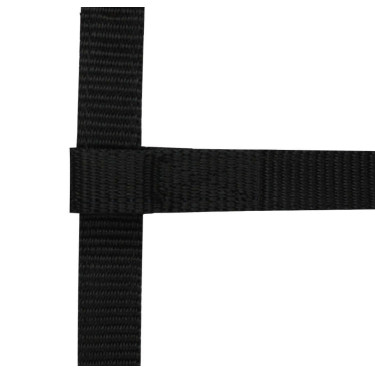 Verstelbaar halster mini Zwart