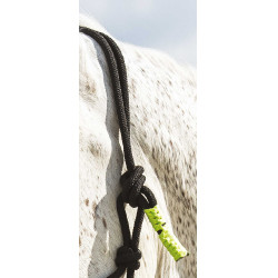 ETHOLOGISCHE HALSTER + FUN COLOUR LIJN Neon groen