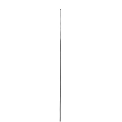 Massieve polyamide longeerzweep WHIP & GO Zwart
