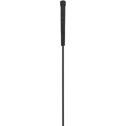 Massieve polyamide longeerzweep WHIP & GO Zwart