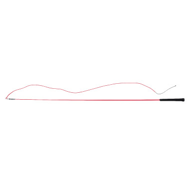 Massieve polyamide longeerzweep WHIP & GO Rood