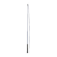 Massieve polyamide longeerzweep WHIP & GO Zwart