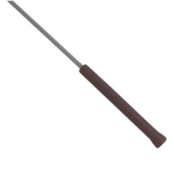 Massieve polyamide longeerzweep WHIP & GO Grijs
