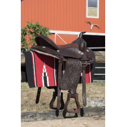 Westride Navajo Teppich Baumwolle/Acryl Rood / zwart / wit
